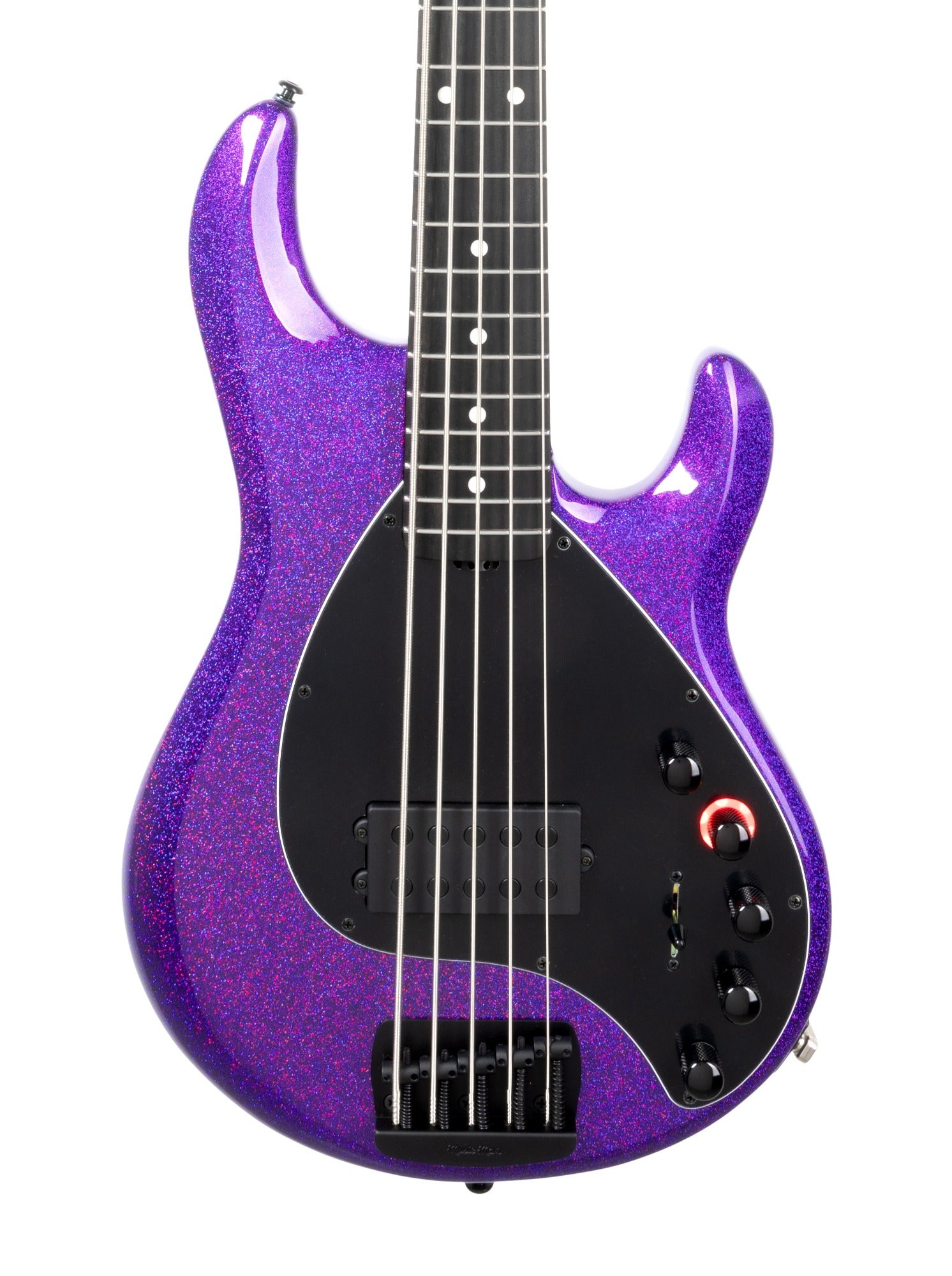 Ernie Ball Music Man DarkRay 5 5-String Bass Guitar with Mono Softshell Case
