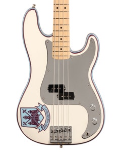 Fender Steve Harris P Bass Olympic White W/B