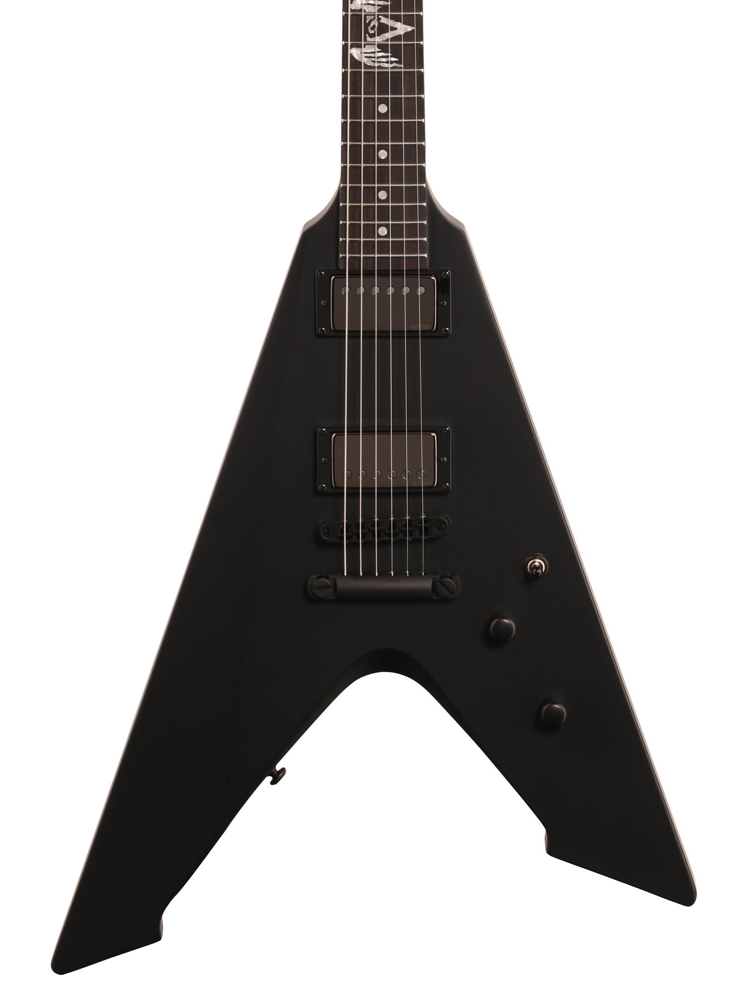 ESP LTD James Hetfield Signature Vulture Electric Guitar Satin Black