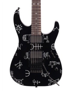 ESP LTD Kirk Hammett Demonology Electric Guitar with Tombstone Case
