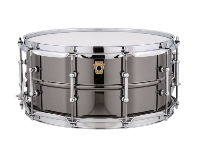 Ludwig LB417T Black Beauty 6.5x14 Supre Phonic Snare Drum Tube Lug