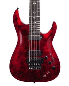 Schecter C-7 FR-S Apocalypse Red Reign 7-String Electric Guitar