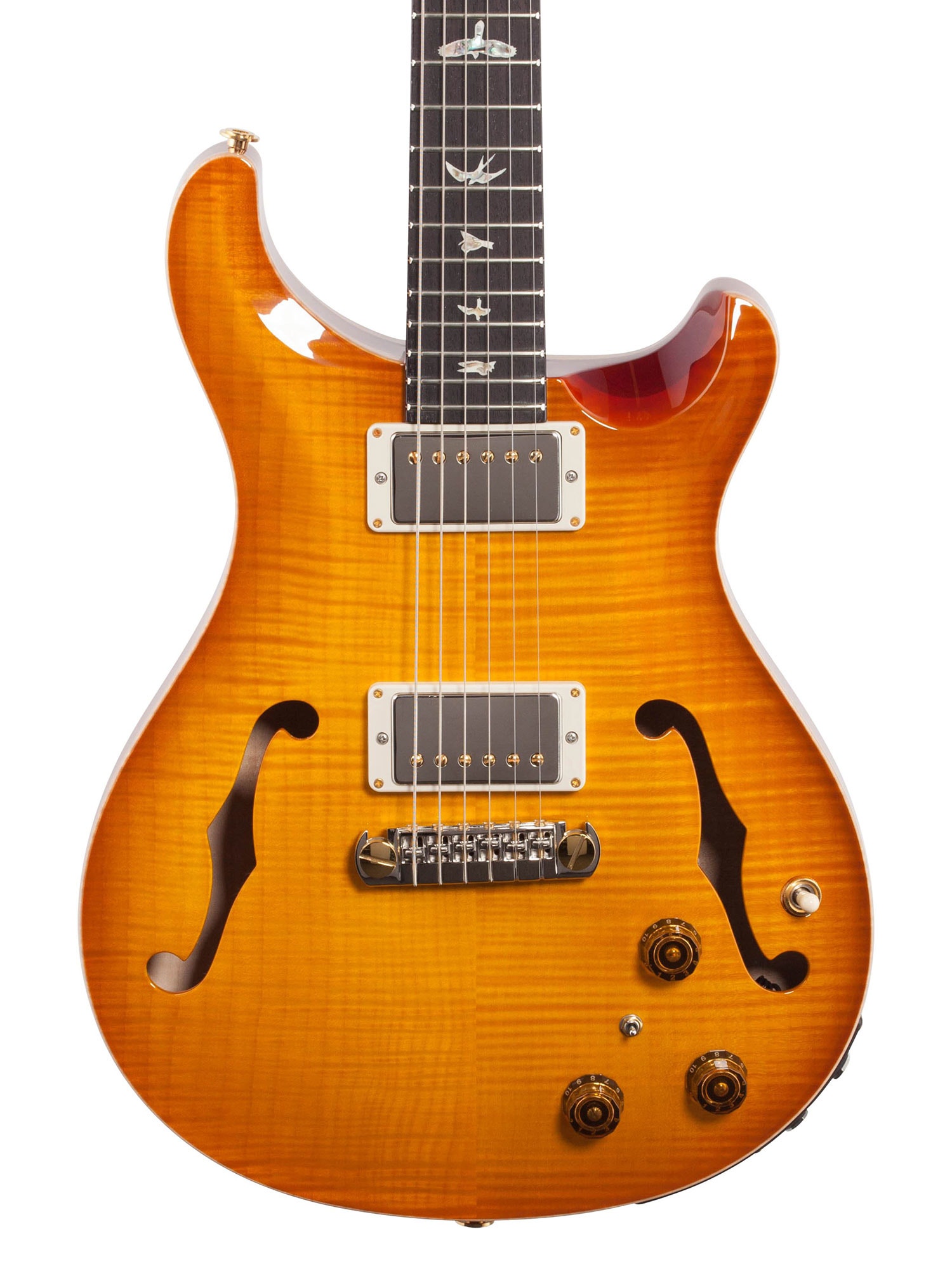 PRS Hollowbody II Piezo Electric McCarty Sunburst with Case
