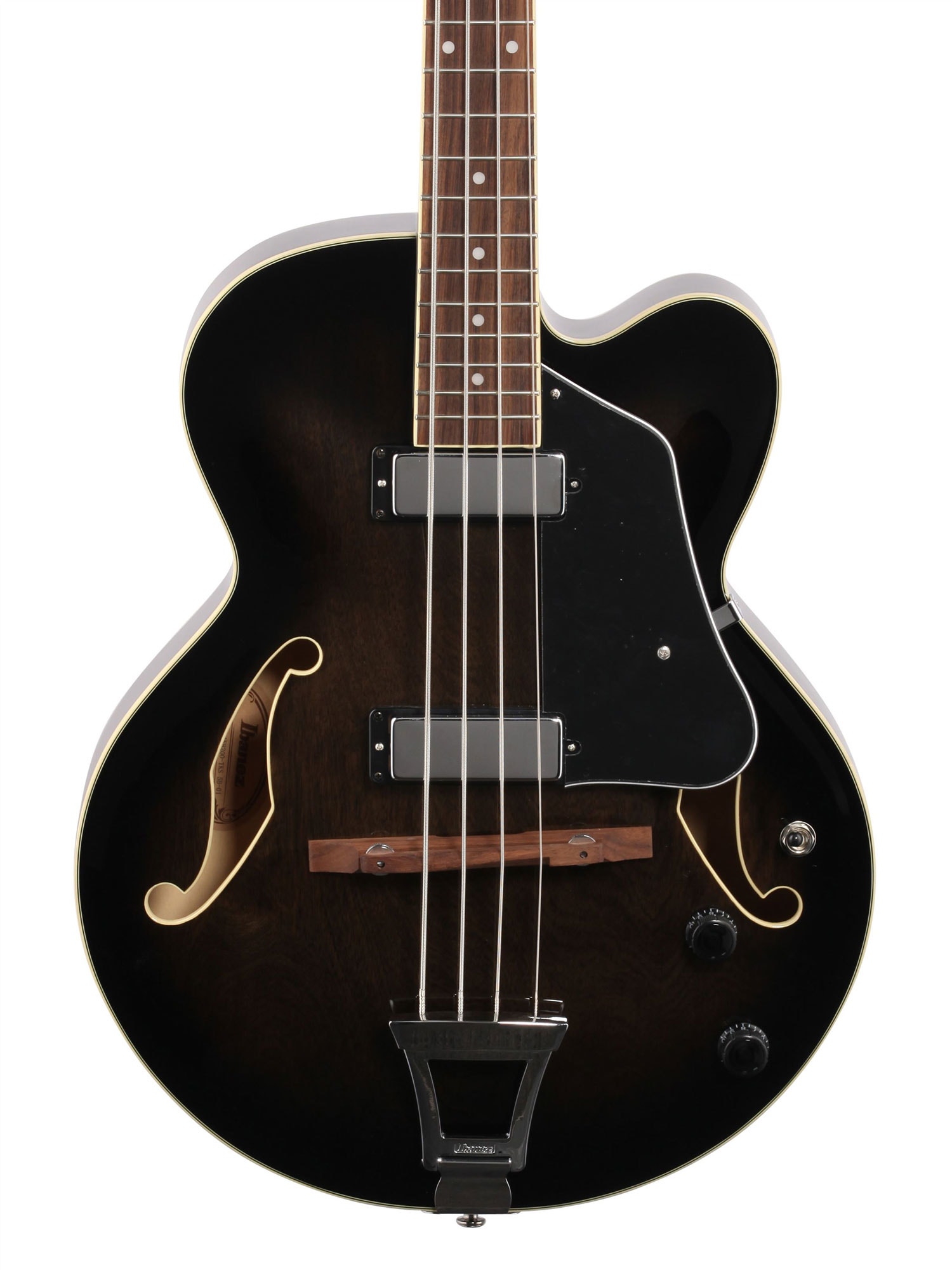Ibanez Artcore AFB200 Bass Guitar Trans Black SB