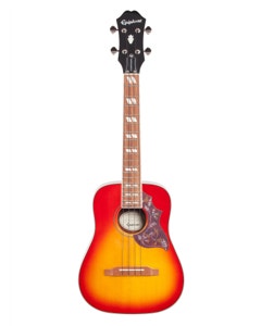 Epiphone Hummingbird Tenor Ukulele Acoustic Electric with Bag