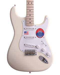 Fender Eric Clapton Stratocaster Olympic White with Case