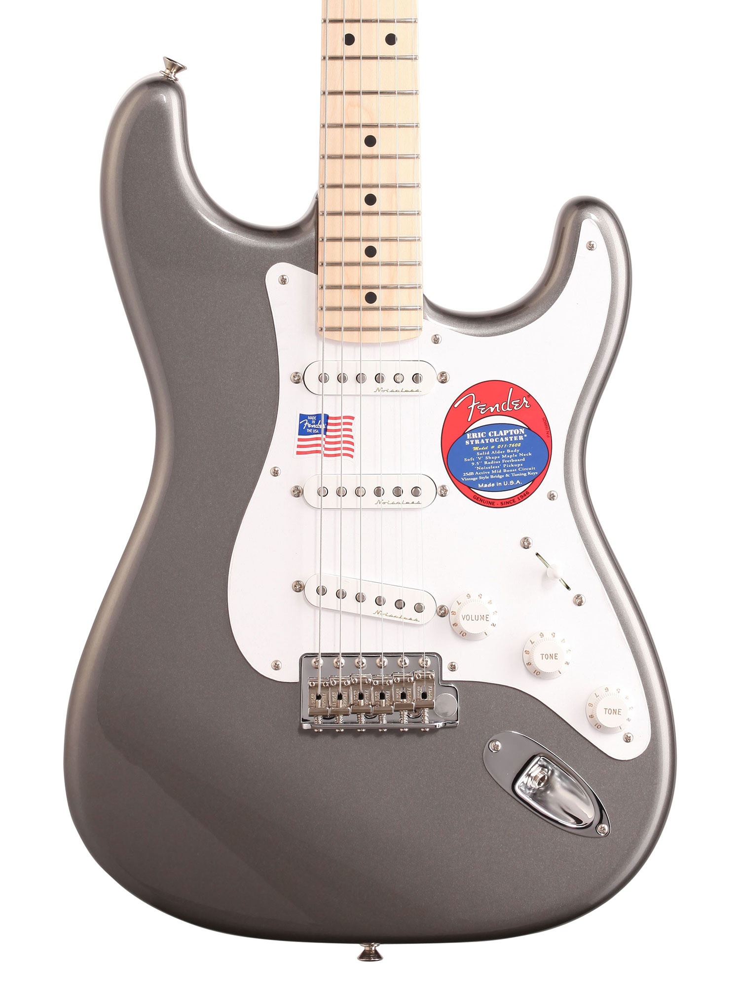 Fender Eric Clapton Stratocaster Pewter with Case