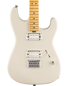 Charvel American Neo-Classic Series San Dimas Style 1 HH HT Guitar with Bag Ivory Blitz