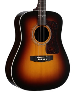Guild D-50 Standard Dreadnought Acoustic Guitar with Case