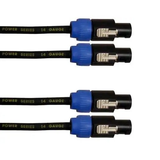CBI SNN Speaker Cable 14 Gauge Speakon Connectors 25 Foot 2Pk