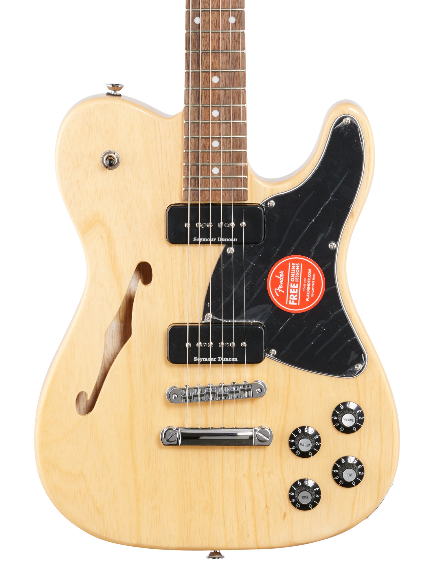 Fender Jim Adkins JA90 Telecaster Thinline Guitar Laurel Neck Natural