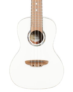 Luna Hau Snow Concert Ukulele with Gigbag View 2