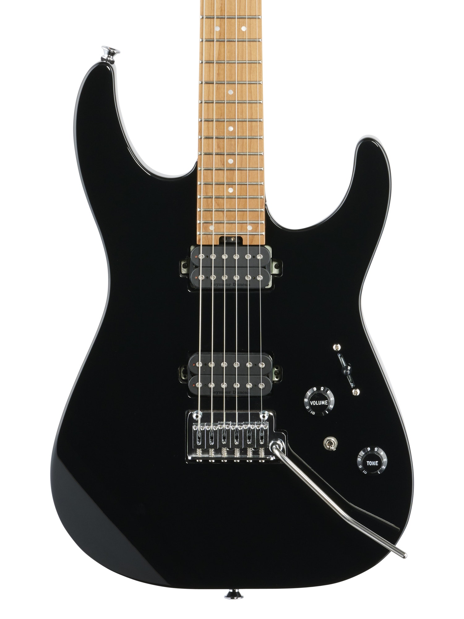 Charvel Pro Mod DK24 HH 2PT CM Caramel Maple Neck Black