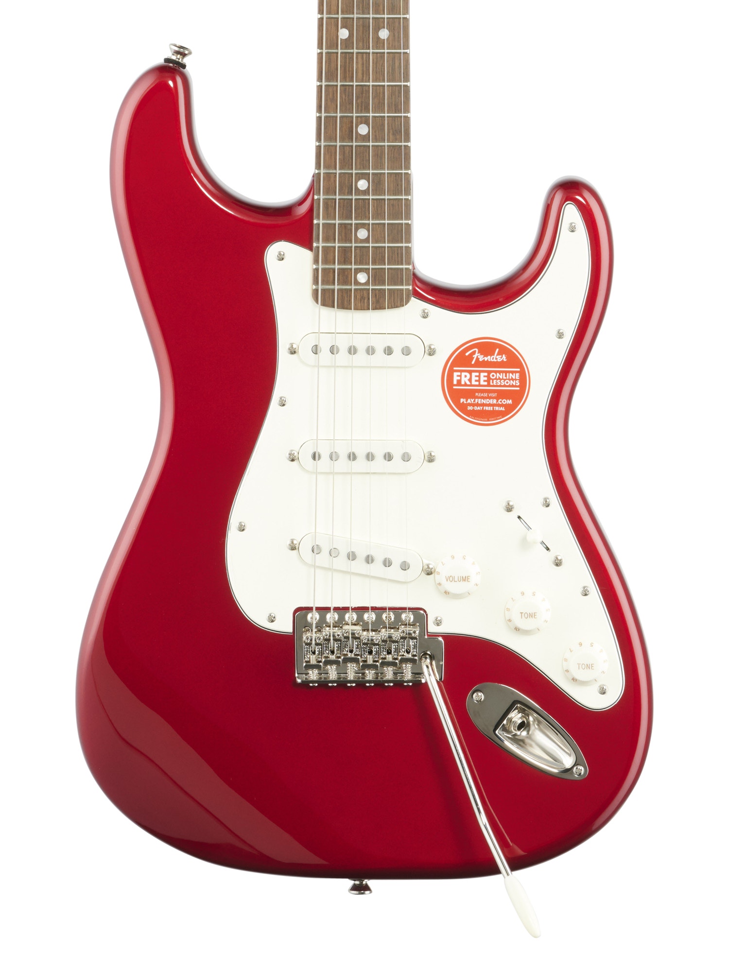 Squier Classic Vibe 60s Stratocaster Laurel Neck Candy Apple Red