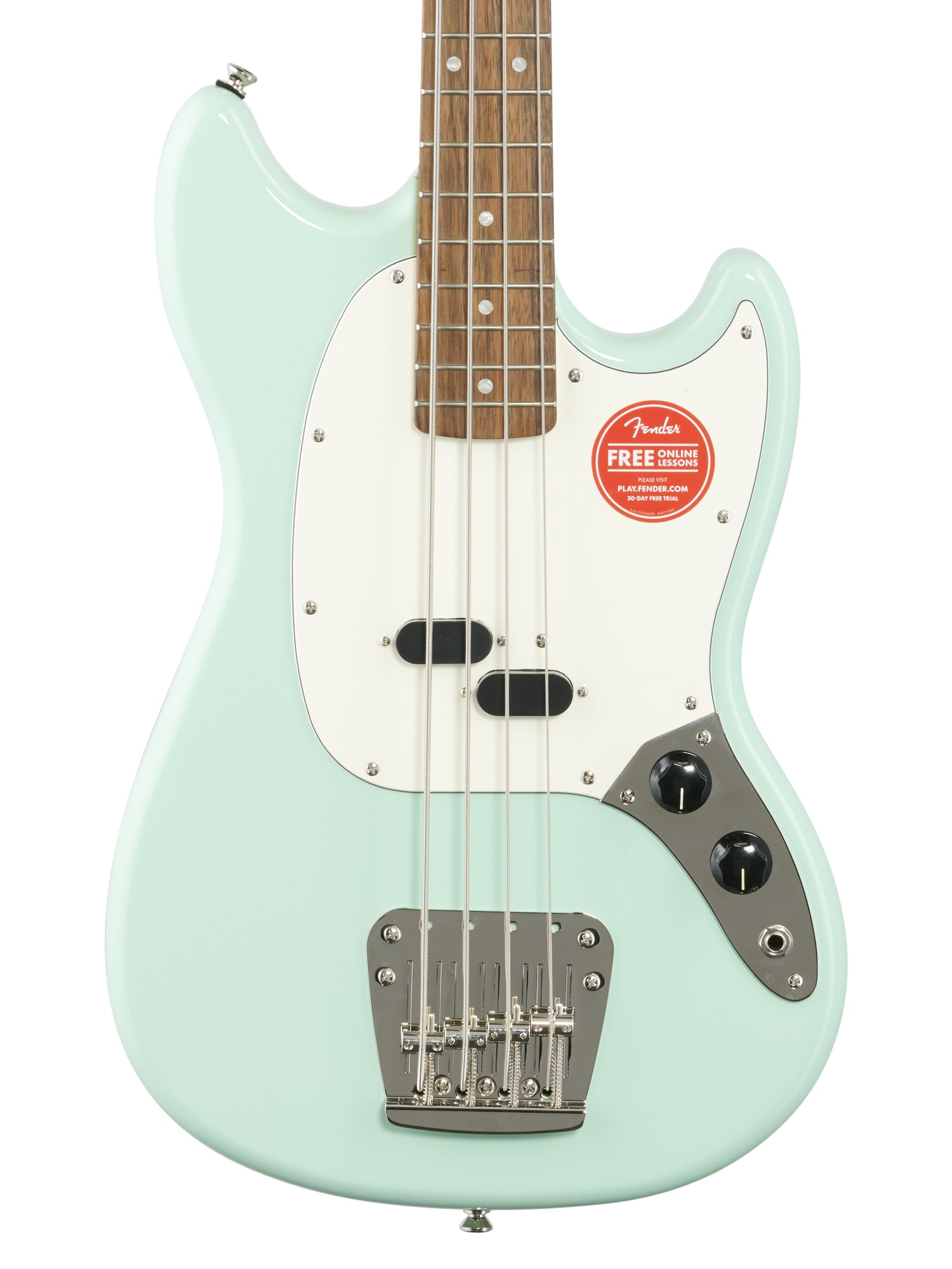 Squier Classic Vibe 60s Mustang Bass Indian Laurel Neck Surf Green