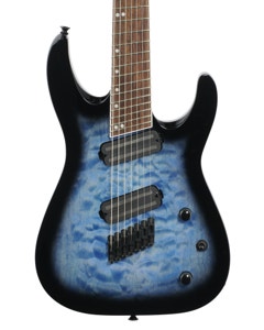 Jackson X Series Soloist Arch Top SLATX7Q MS 7-String Guitar