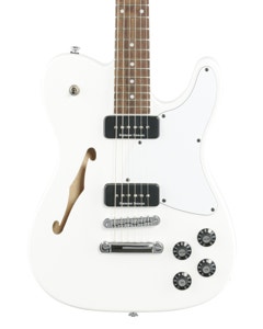 Fender Jim Adkins JA90 Tele Thinline Laurel Neck Arctic White