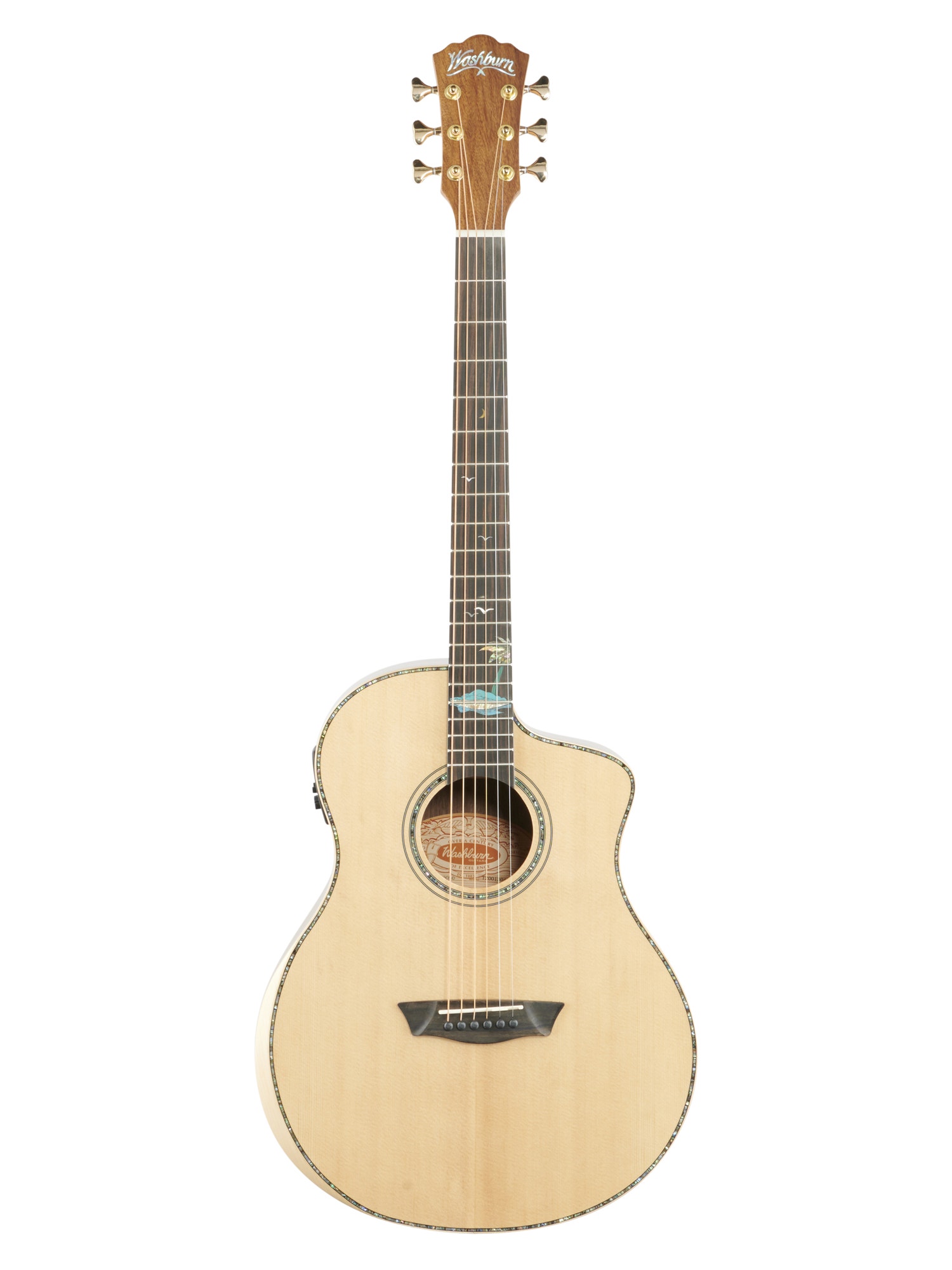 Washburn Bella Tono Allure SC56S Acoustic Electric Guitar Washburn Bella Tono Allure SC56S Acoustic Electric Guitar
