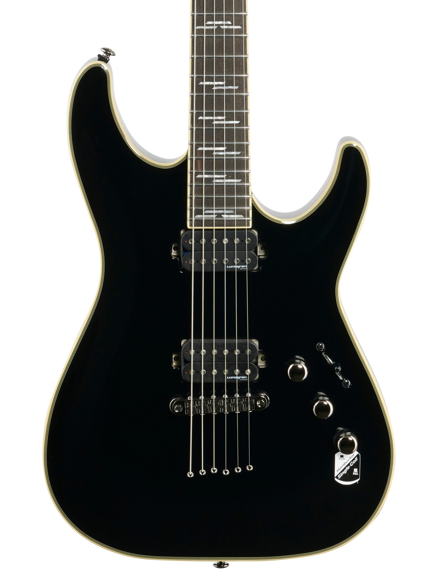 Schecter C-1 Blackjack Electric Guitar Gloss Black
