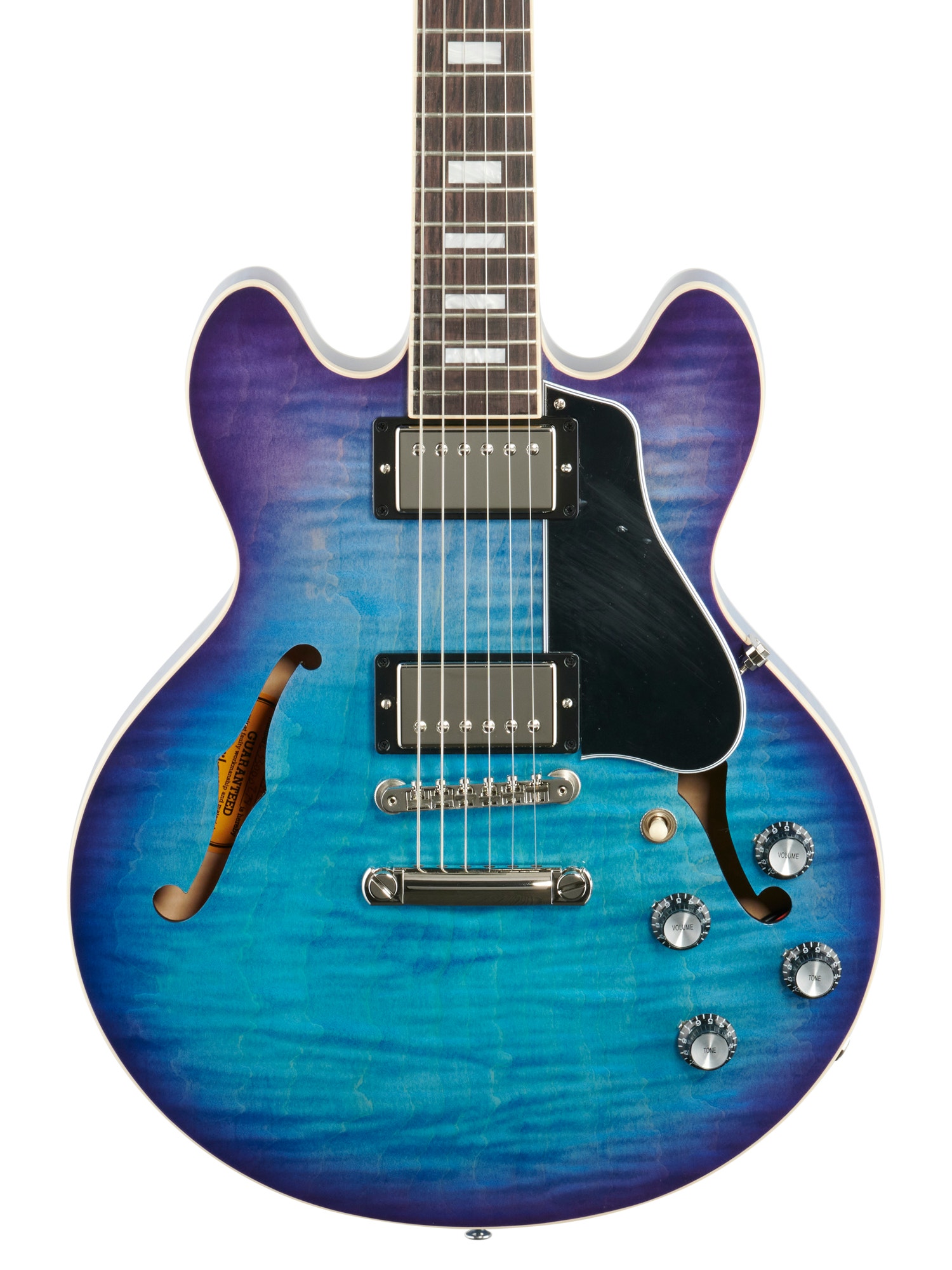 Gibson ES-339 Figured Electric Guitar, Blueberry Burst with Case