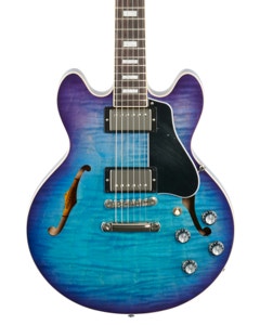Gibson ES-339 Figured Electric Guitar, Blueberry Burst with Case