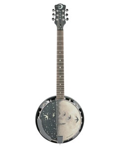 Luna Moonbird Acoustic Electric 6 String Banjo
