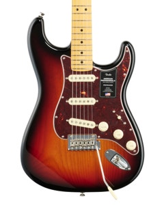 Fender American Pro II Stratocaster Maple Neck 3 Color Sunburst with Case