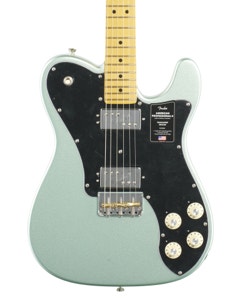 Fender American Pro II Telecaster Deluxe Maple Mystic Surf Green W/C