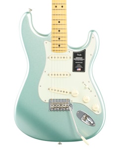 Fender American Pro II Stratocaster Maple Neck Mystic Surf Green with Case
