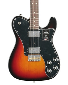Fender American Pro II Telecaster Deluxe Guitar Rosewood with Case