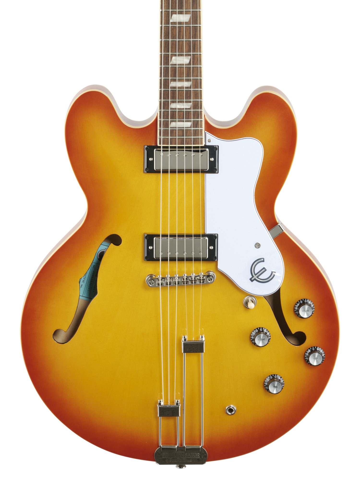 Epiphone Riviera Semi Hollow Archtop Royal Tan