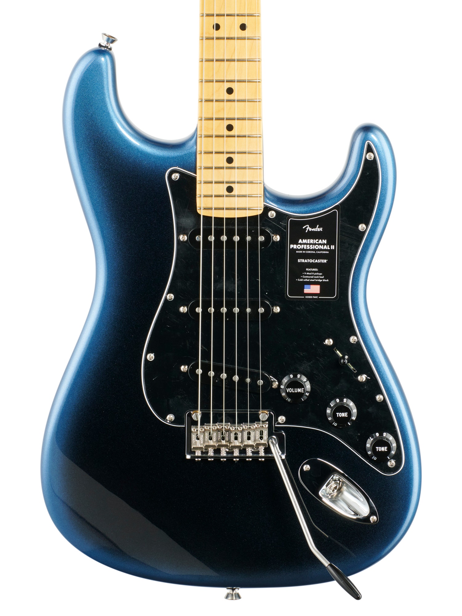 Fender American Pro II Stratocaster Maple Neck Dark Night with Case