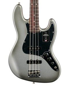 Fender American Pro II Jazz Bass RW Mercury W/C