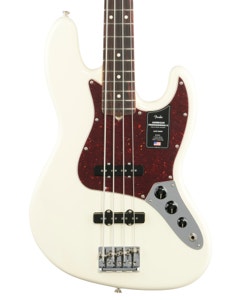 Fender Amer Pro II Jazz Bass RW Olympic White W/C