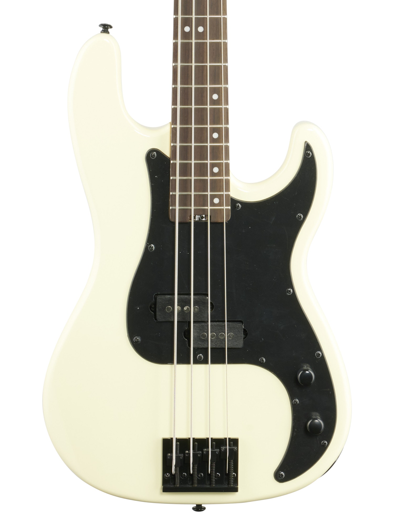 Schecter P-4 Bass Ivory