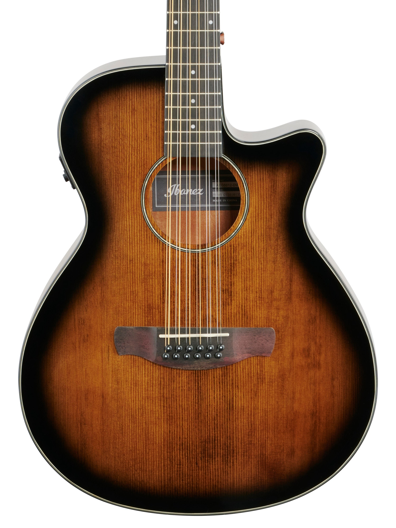 Ibanez AEG5012 Ac El Gtr Dark Violin SB