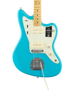 Fender American Pro II Jazzmaster Maple Neck Miami Blue with Case
