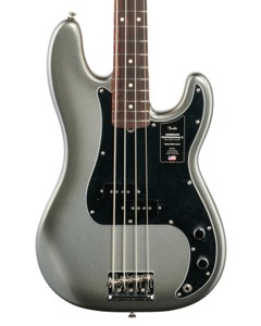 Fender American Pro II Precision Bass Rosewood Neck Mercury with Case