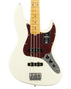 Fender American Pro II Jazz Bass Maple Neck Olympic White W/C