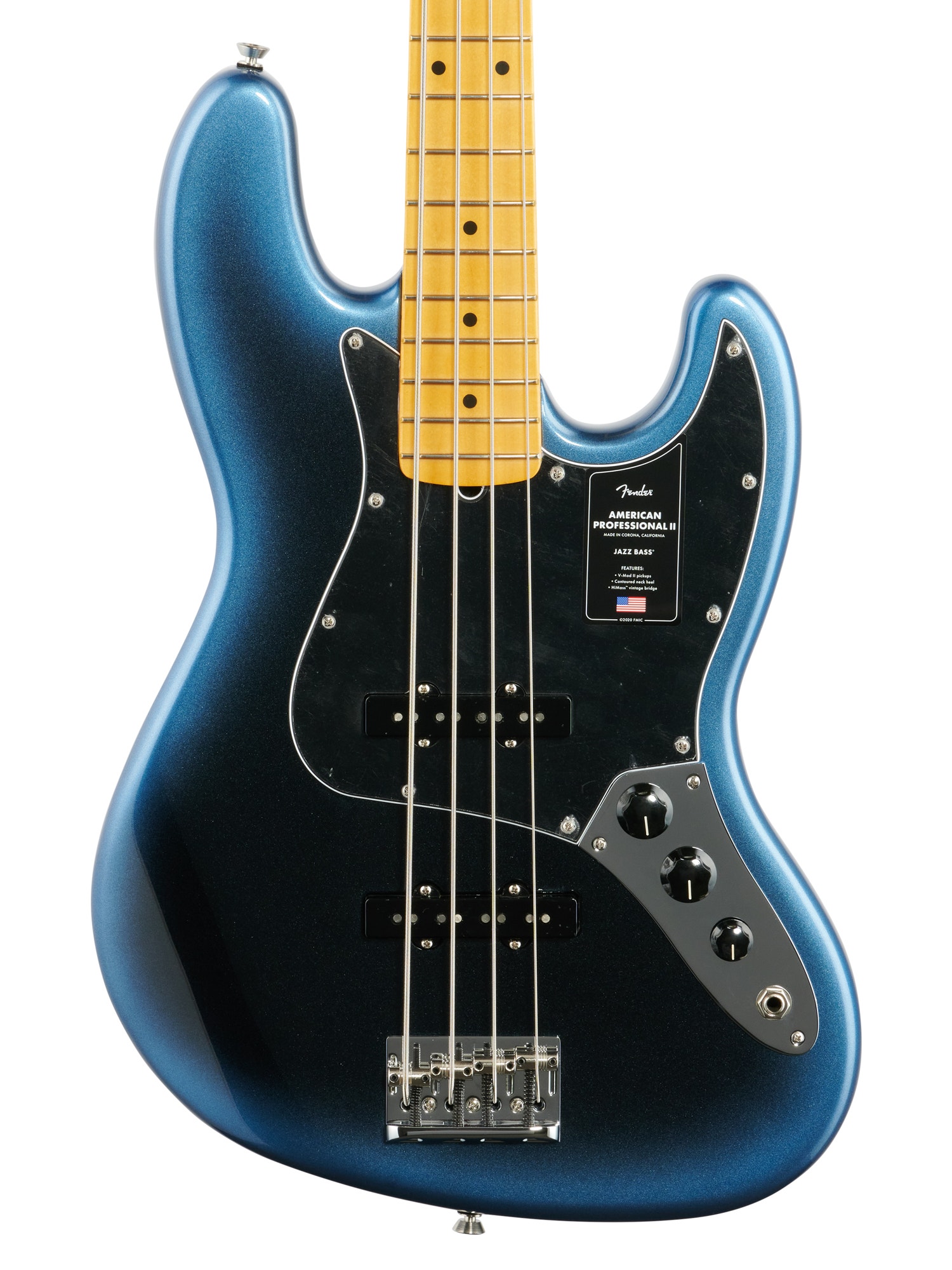 Fender American Pro II Jazz Bass MN Dark Night WC