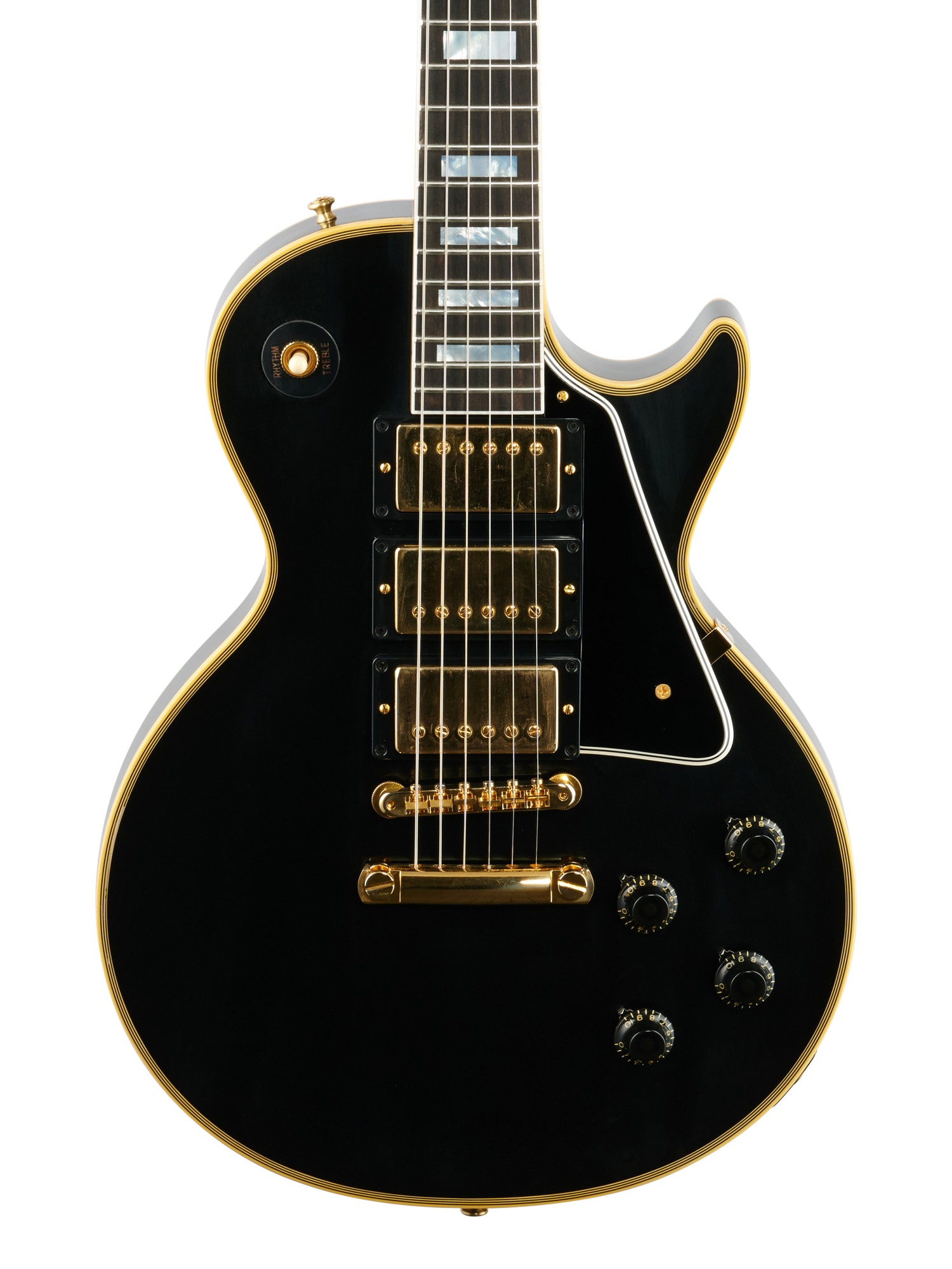 Gibson CS 57 LP Custom Black Beauty 3 PU VOS Ebony