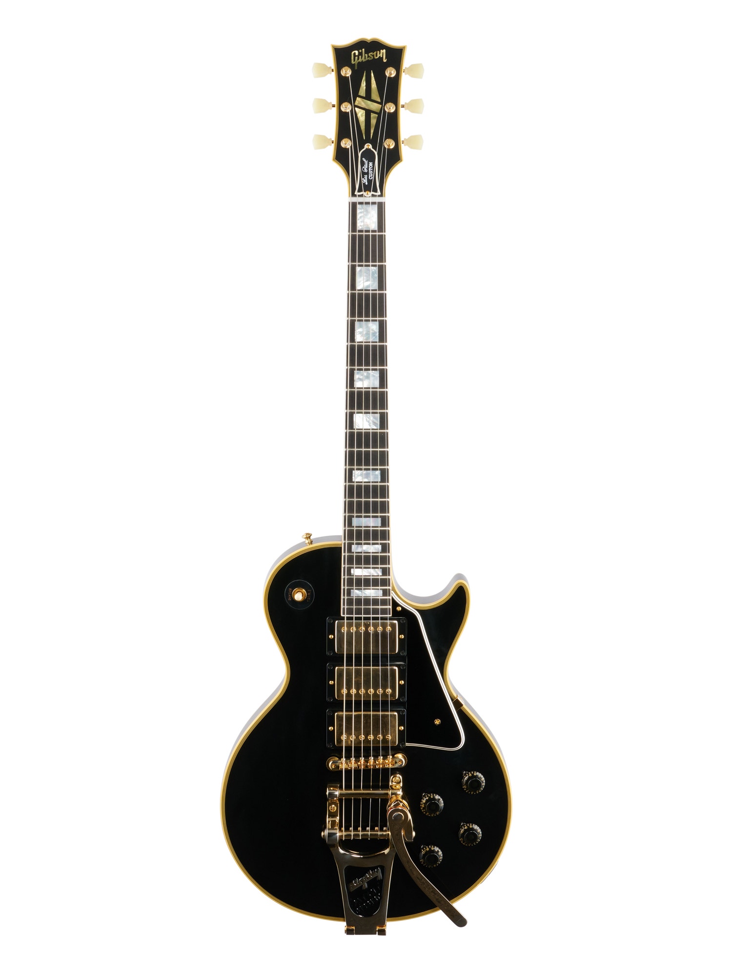 Gibson Custom 1957 Les Paul Custom Black Beauty VOS 3 Pick Up with