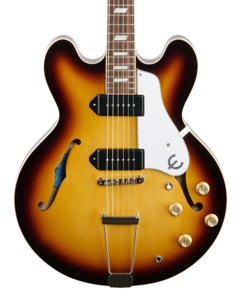 Epiphone USA Casino Hollowbody Guitar P90 Pickups with Case