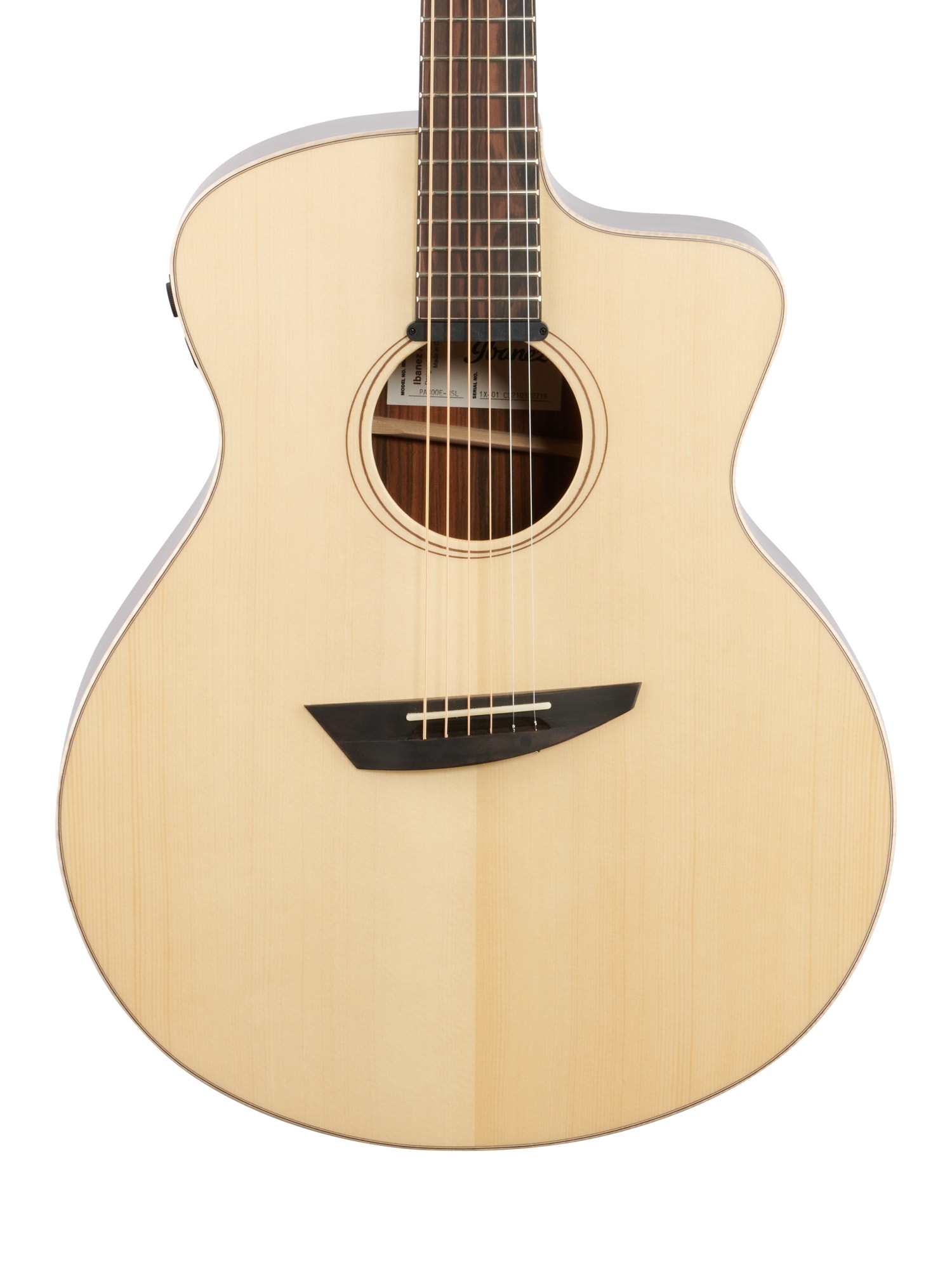 Ibanez PA300E Ac Electric Guitar WB Natural Satin