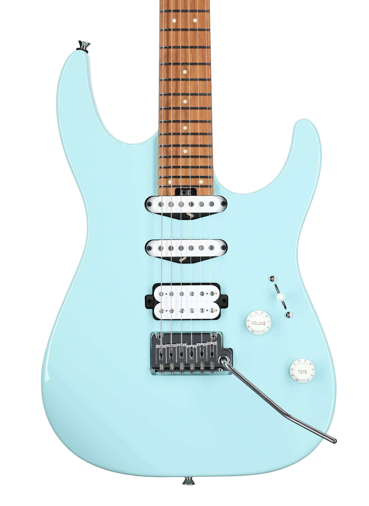 Charvel Rick Graham Signature MJ DK24 Dinky 2PT CM Guitar Celeste with Case
