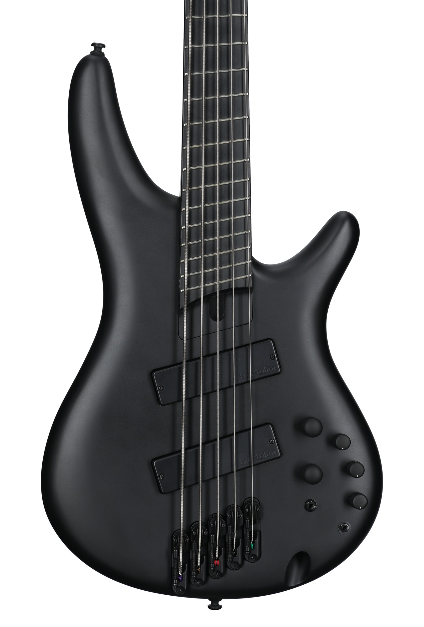 Ibanez Iron Label SRMS625EX Bass Black Flat