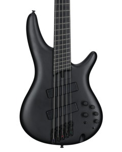 Ibanez Iron Label SRMS625EX Bass Black Flat