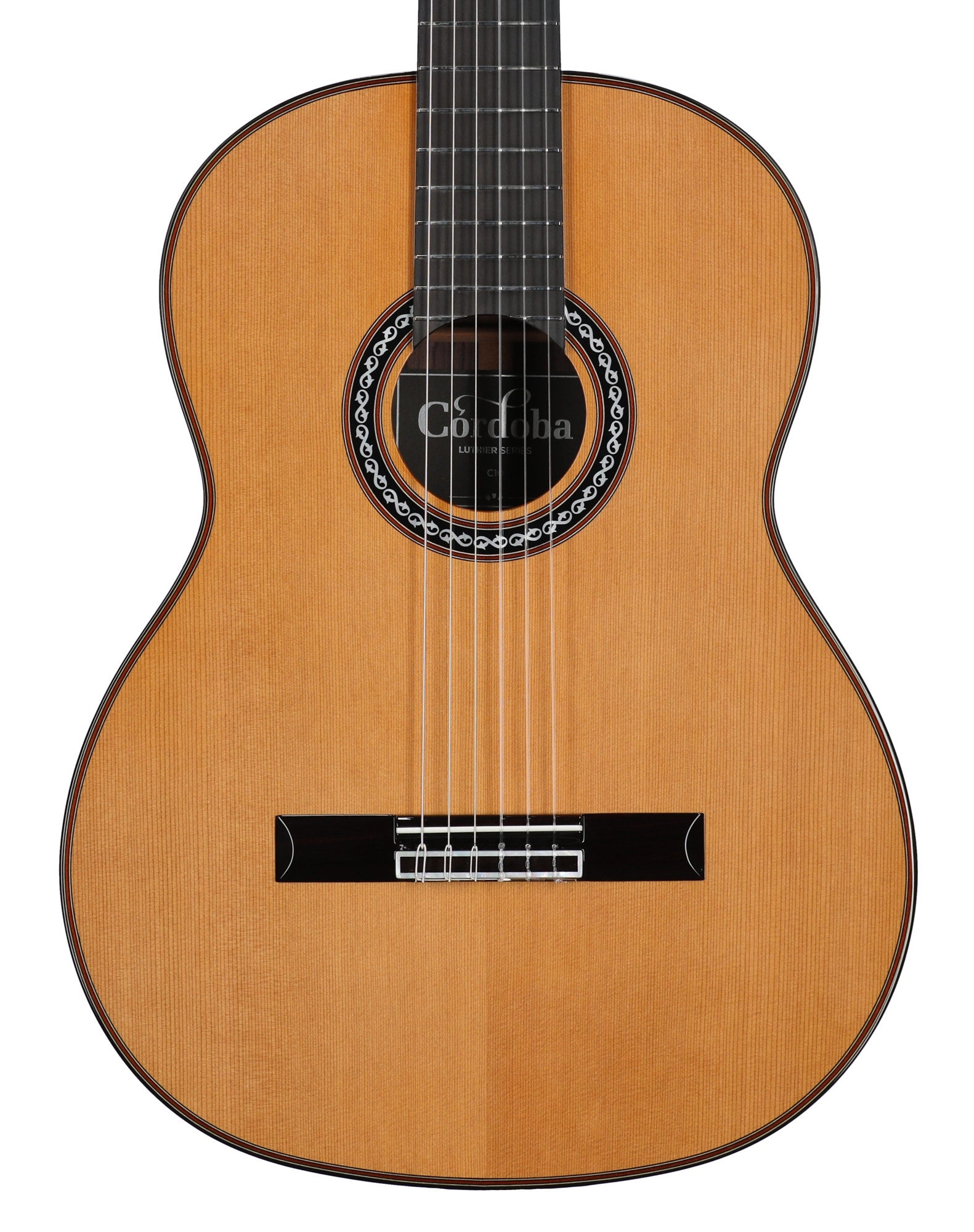 Cordoba Luthier C10 CD Nylon String Acoustic Guitar with Case Cedar Top