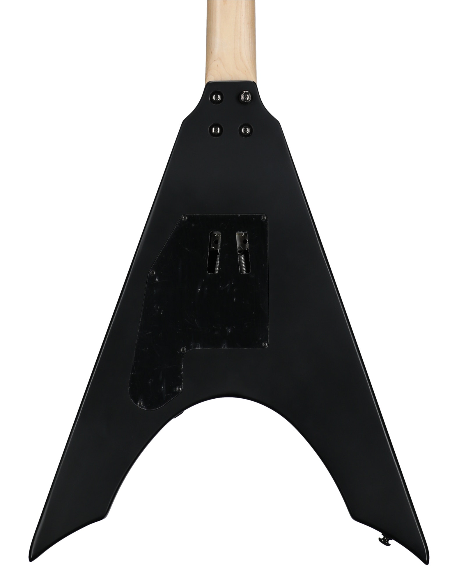 Kramer Nite V FR Guitar with Floyd Rose Satin Black with Nickel 