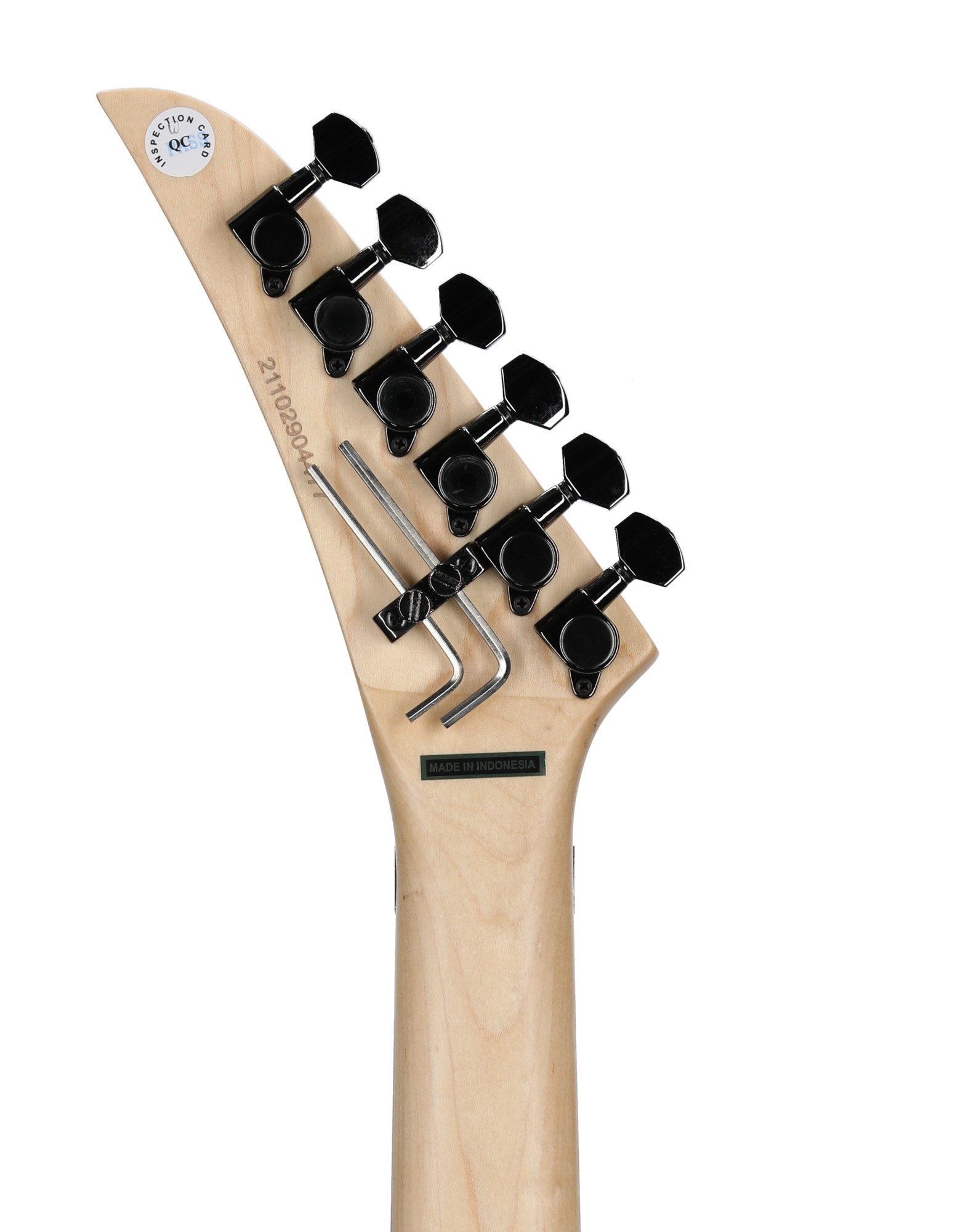 Kramer Nite V FR Guitar with Floyd Rose Satin Black with Nickel 